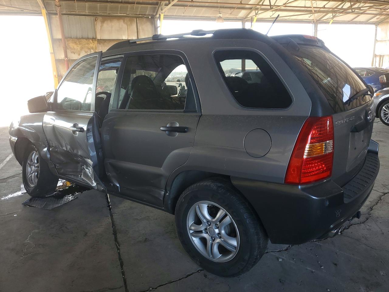 2006 Kia Sportage Lx Gray vin: KNDJF723067239065