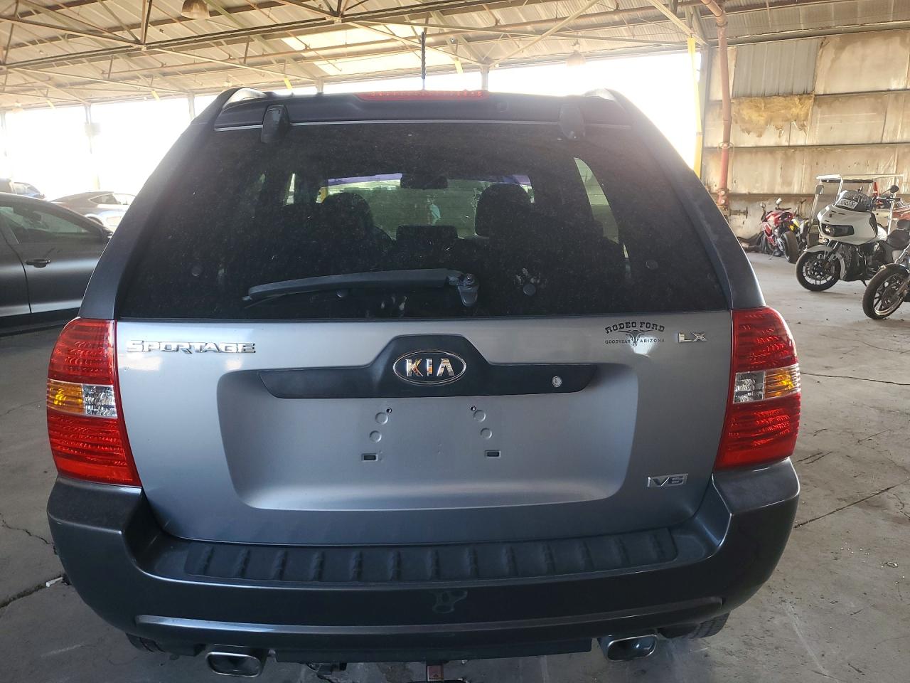 2006 Kia Sportage Lx Gray vin: KNDJF723067239065