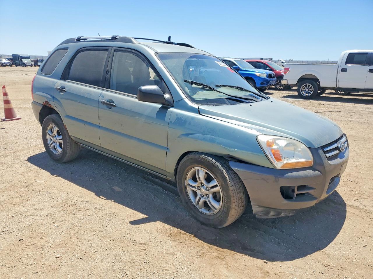 2006 Kia Sportage Lx Green vin: KNDJF723067261096