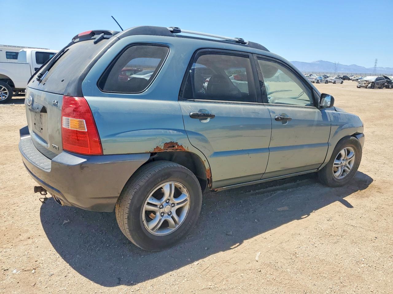 2006 Kia Sportage Lx Green vin: KNDJF723067261096