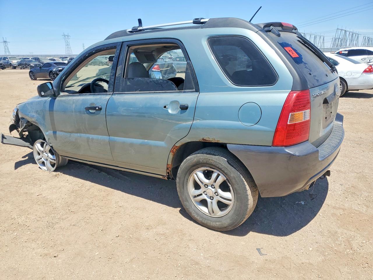2006 Kia Sportage Lx Green vin: KNDJF723067261096