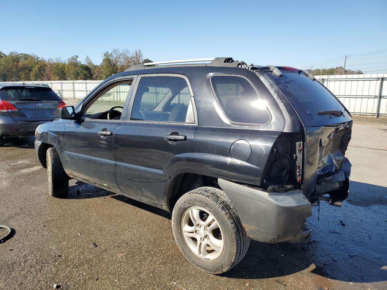 2006 Kia New Sportage Black vin: KNDJF723067262765