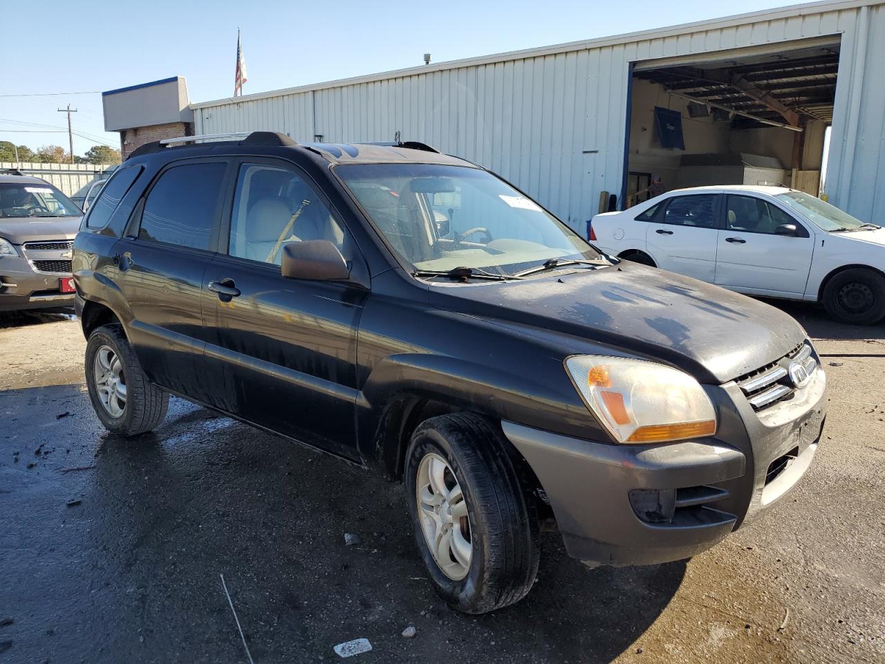 2006 Kia New Sportage Black vin: KNDJF723067262765