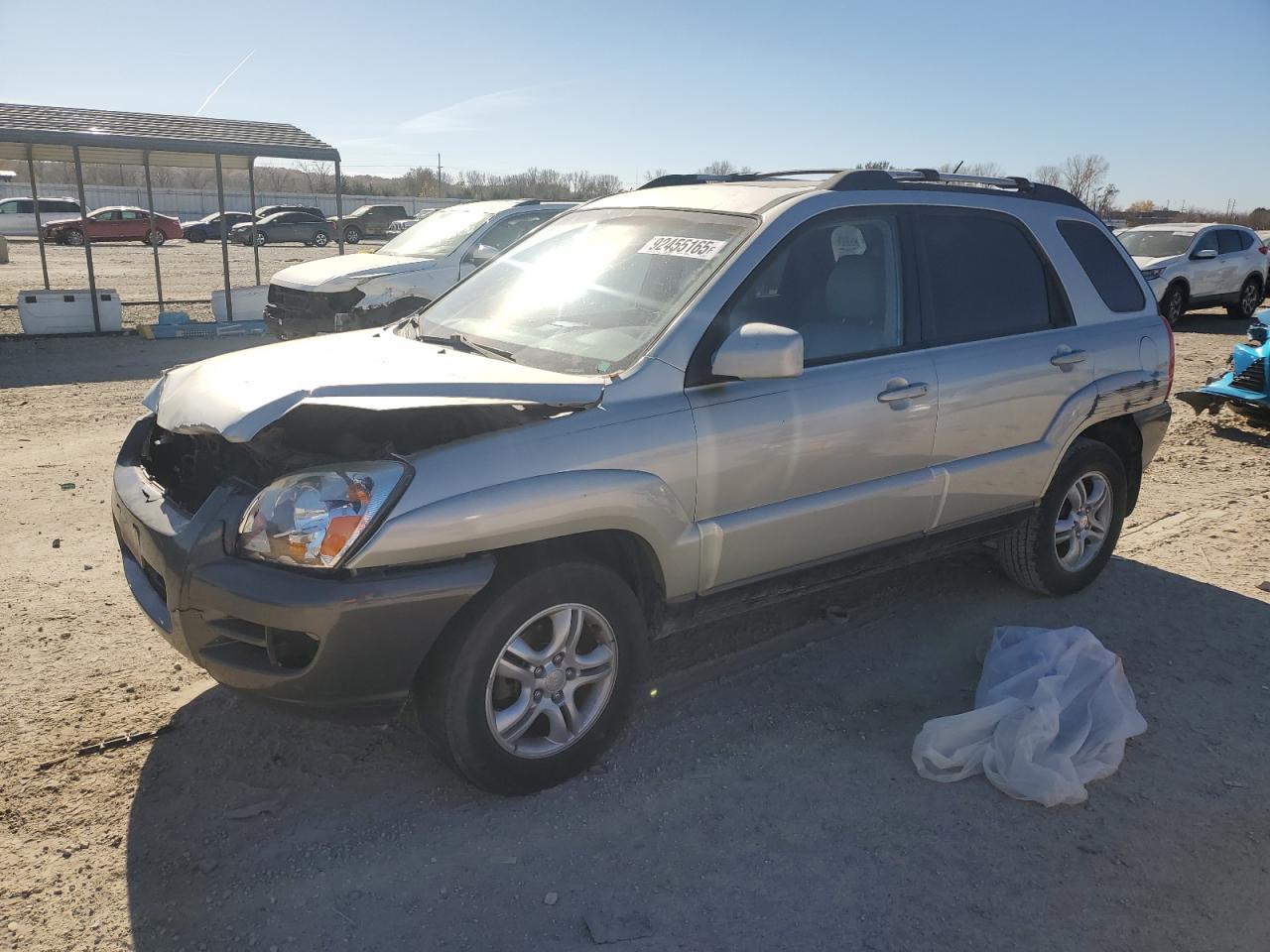 2006 Kia New Sportage Silver vin: KNDJF723067287133