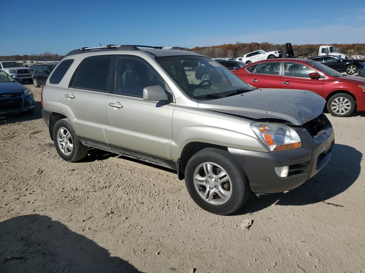 2006 Kia New Sportage Silver vin: KNDJF723067287133