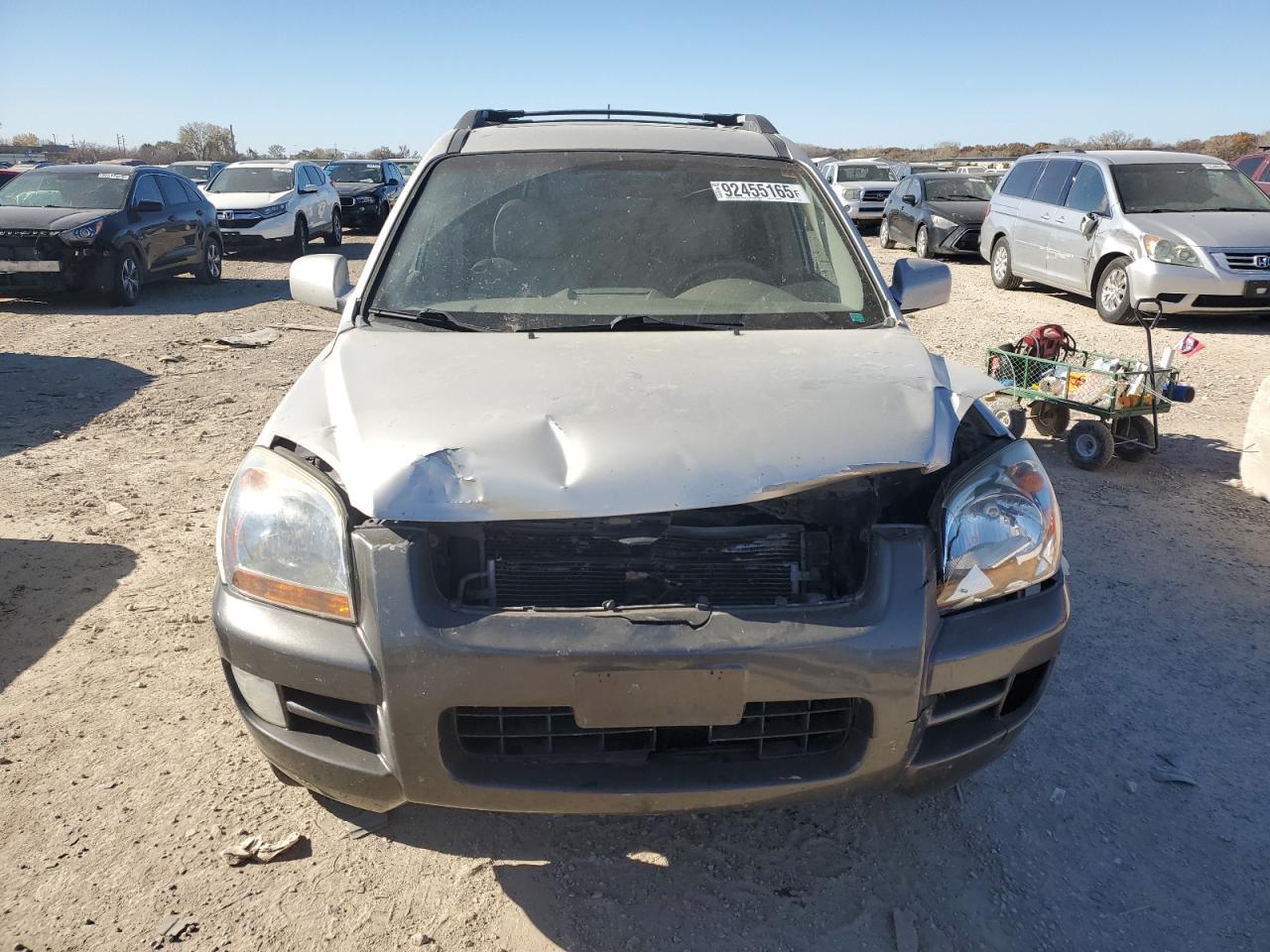 2006 Kia New Sportage Silver vin: KNDJF723067287133