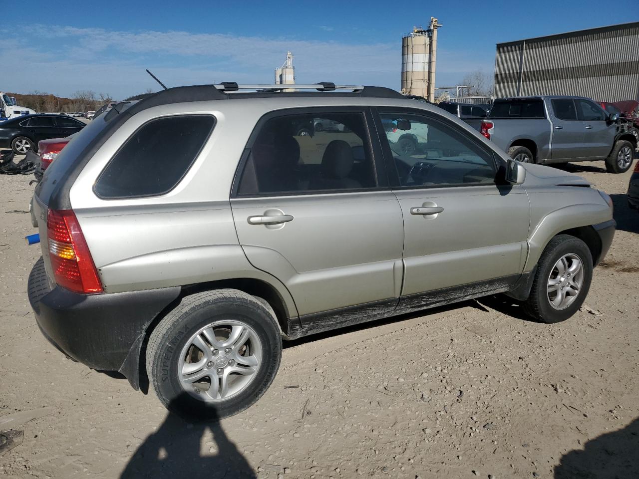 2006 Kia New Sportage Silver vin: KNDJF723067287133