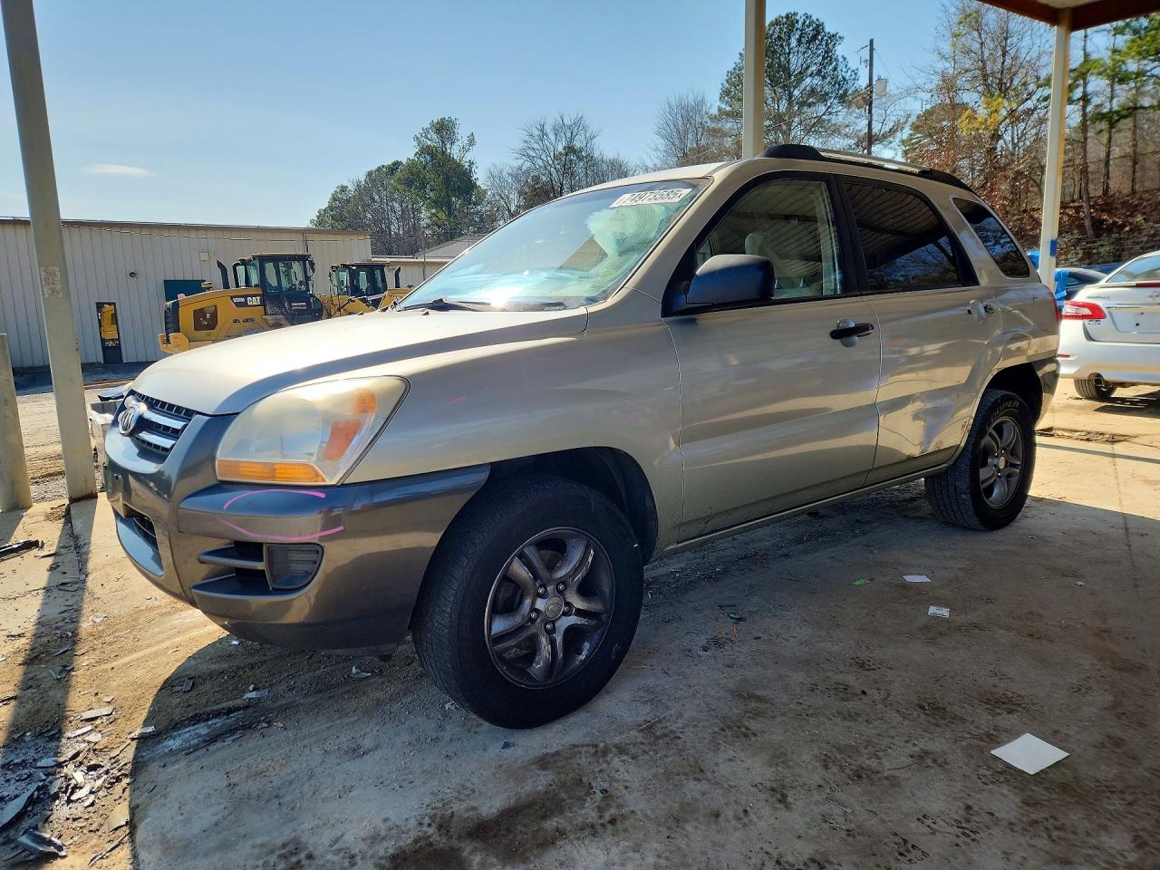 2006 Kia New Sportage Silver vin: KNDJF723067288590
