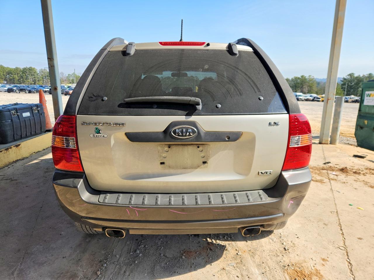 2006 Kia New Sportage Silver vin: KNDJF723067288590