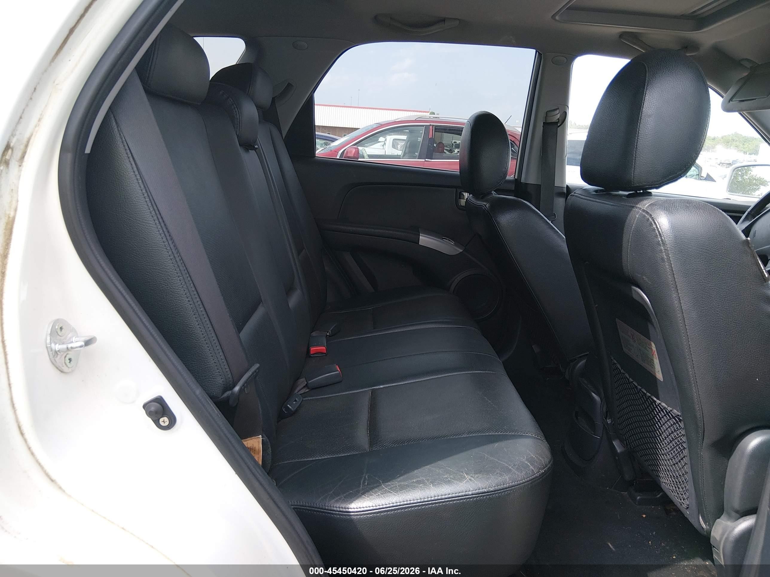 2008 Kia Sportage Ex V6 White vin: KNDJF723087541524