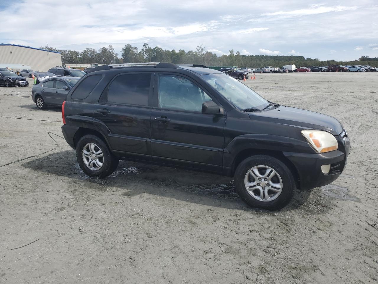 2005 Kia New Sportage Black vin: KNDJF723157078014