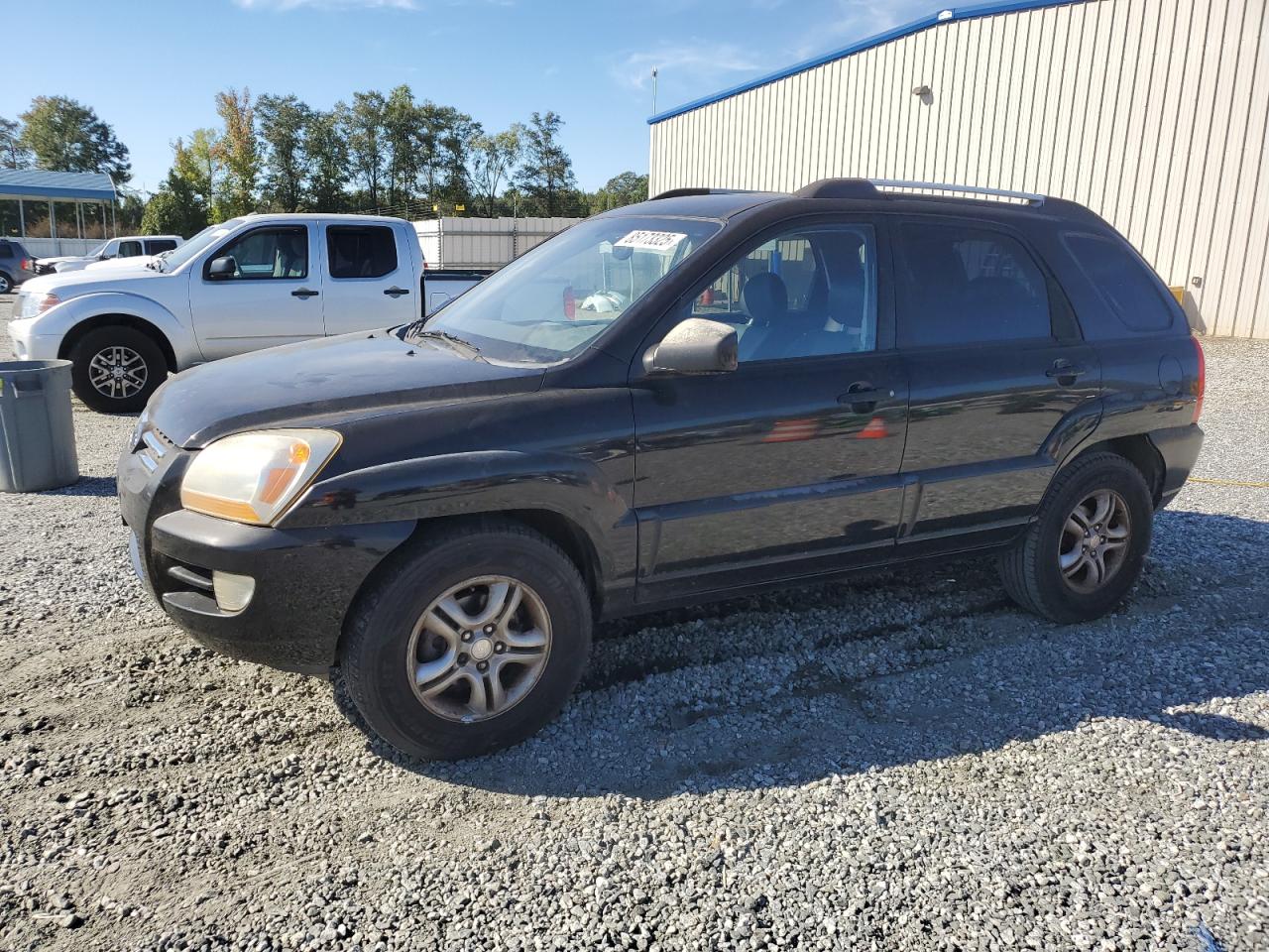 2005 Kia New Sportage Black vin: KNDJF723157078014
