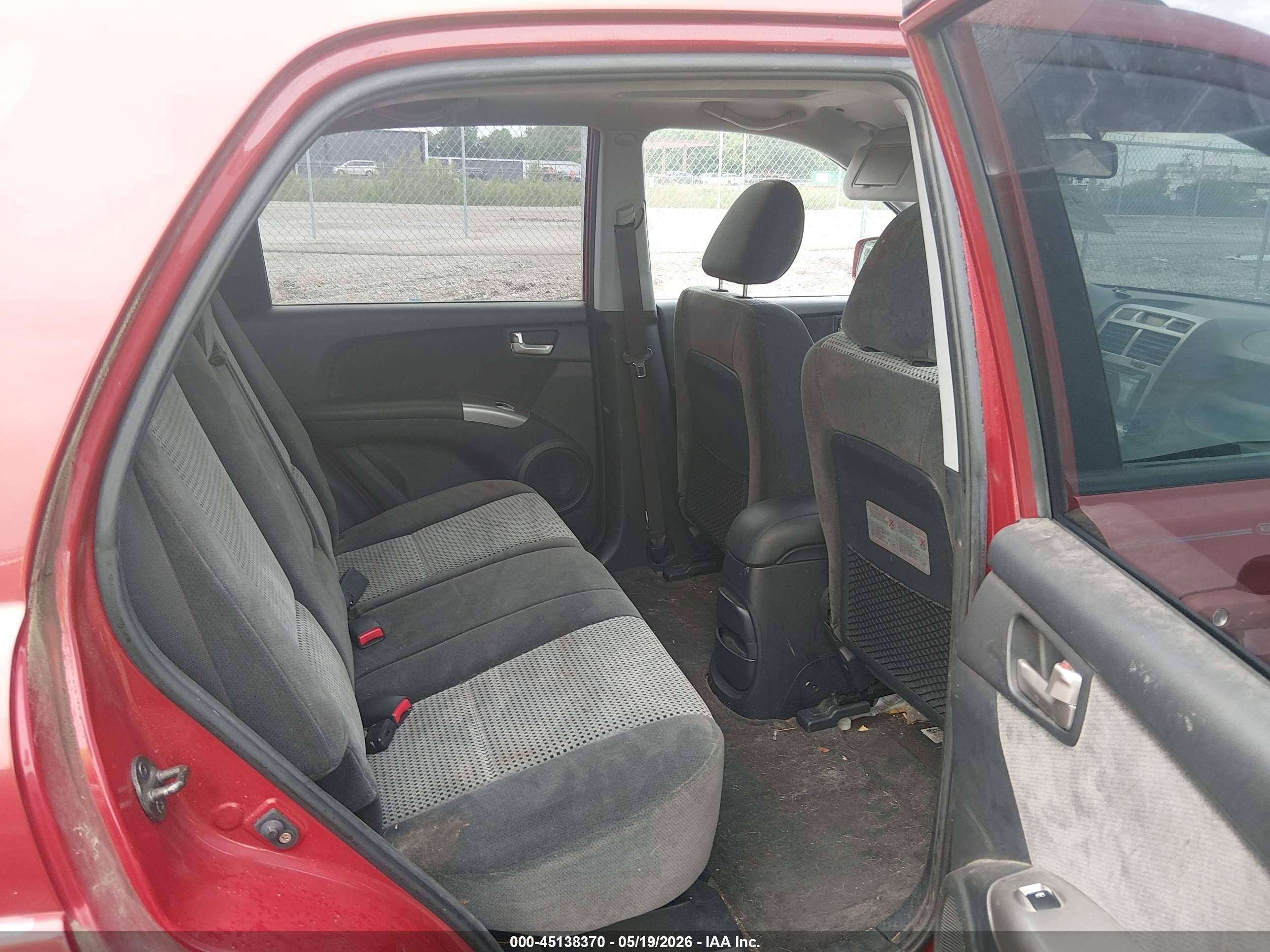 2007 Kia Sportage Ex V6 Orange vin: KNDJF723177350127