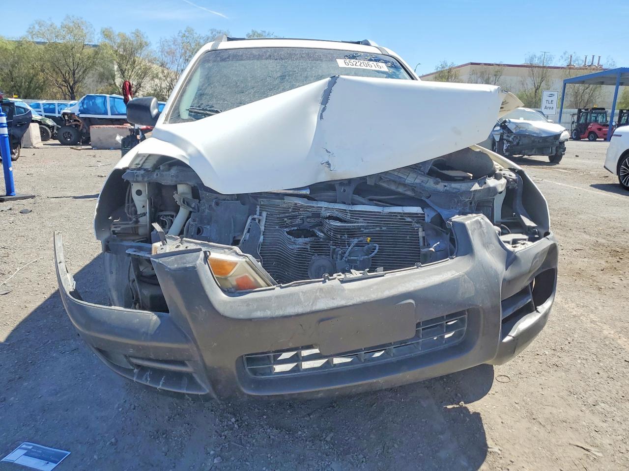 2007 Kia Sportage Lx White vin: KNDJF723177395486
