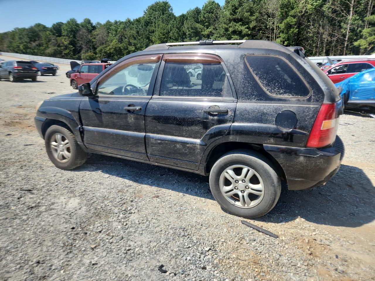 2005 Kia New Sportage Черный vin: KNDJF723257092455