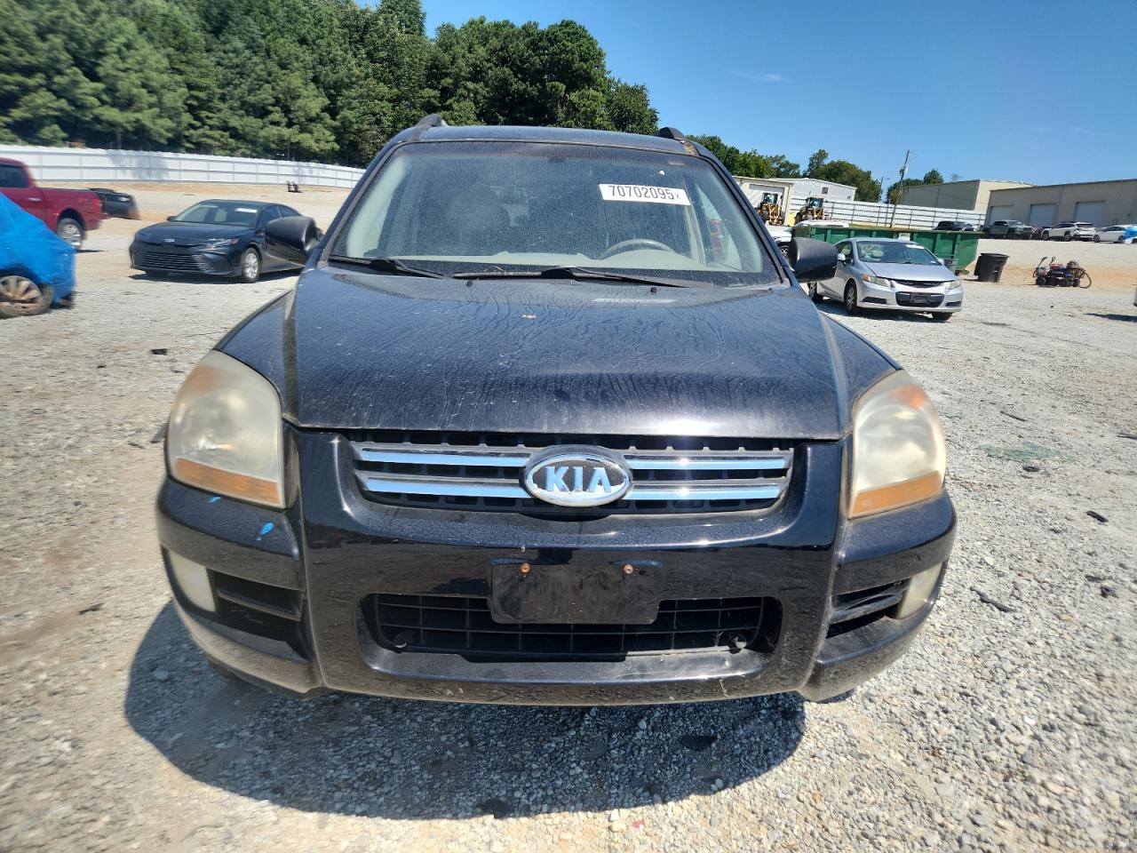 2005 Kia New Sportage Черный vin: KNDJF723257092455