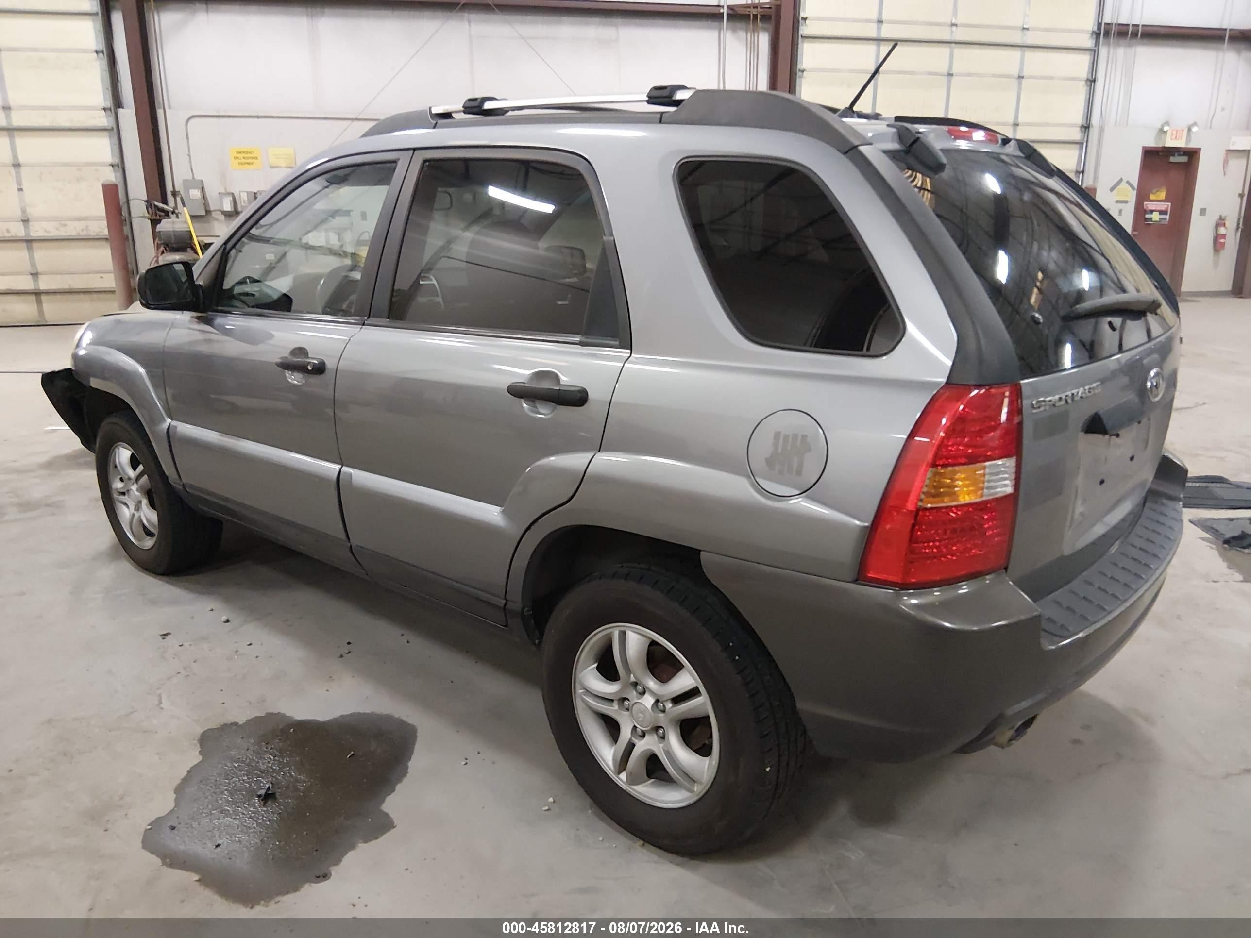 2005 Kia Sportage Ex V6/lx V6 Gray vin: KNDJF723257121372