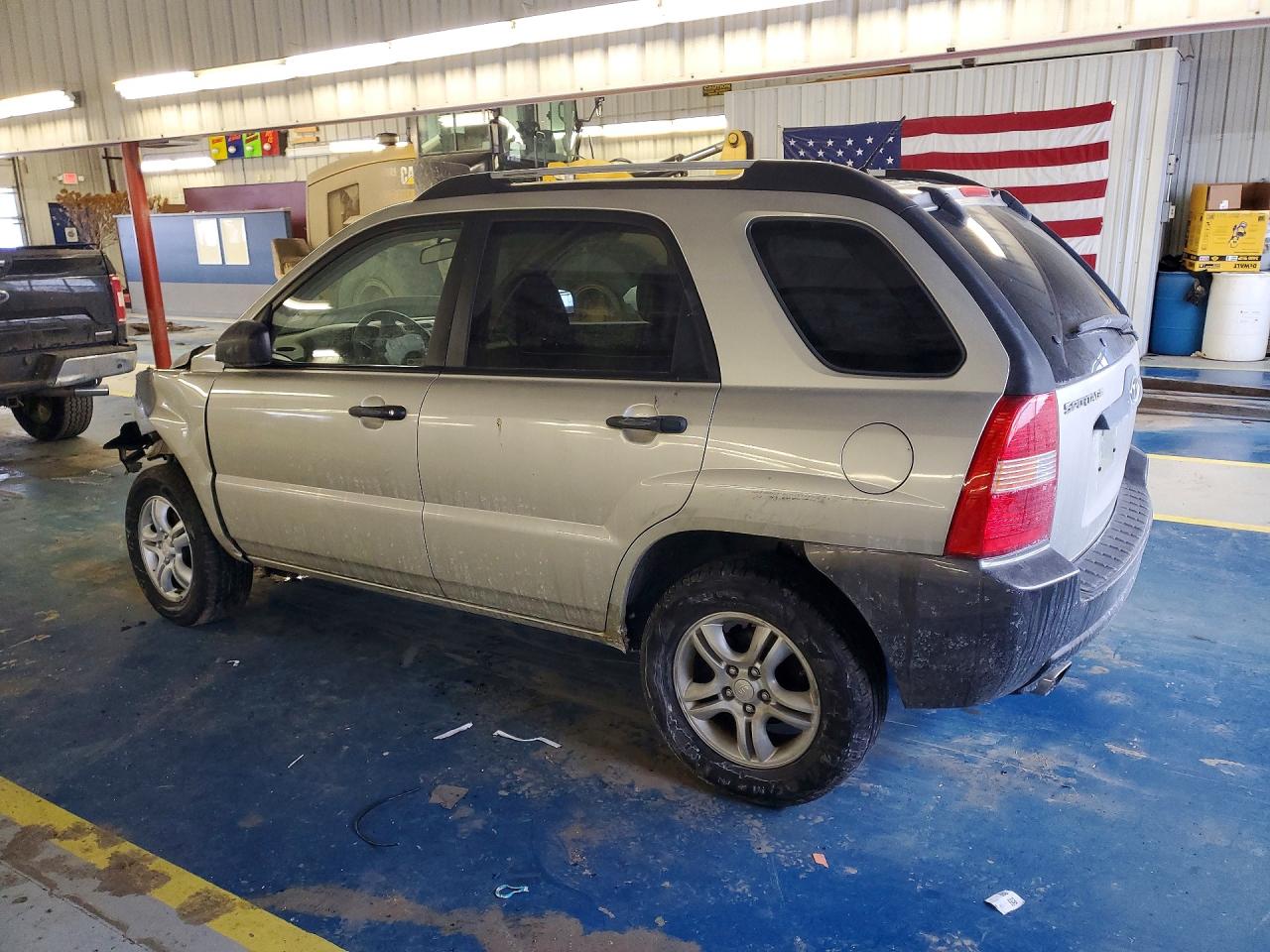 2006 Kia New Sportage Silver vin: KNDJF723267141316