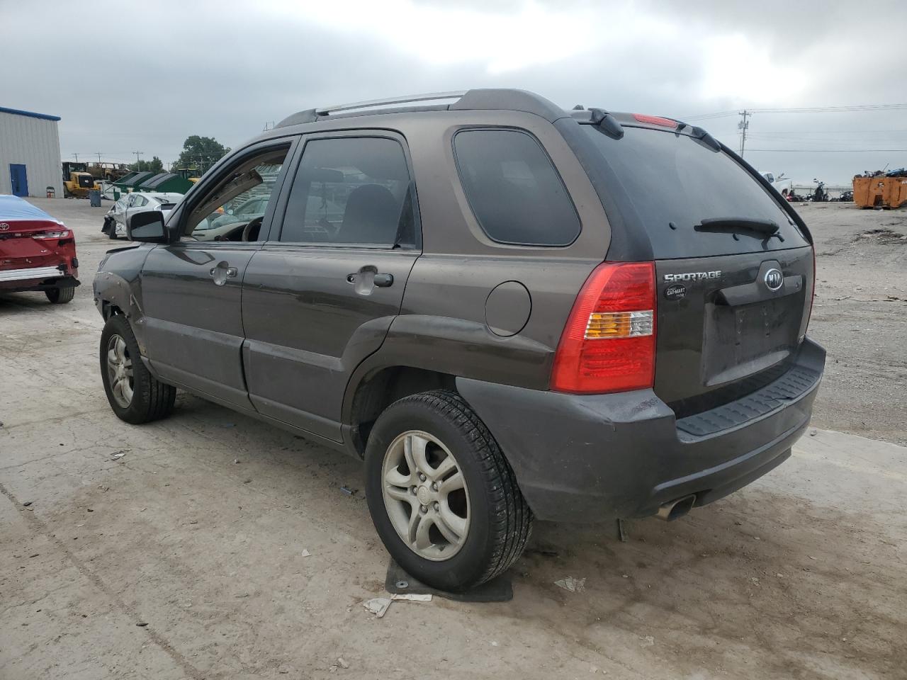 2006 Kia New Sportage Gray vin: KNDJF723267188717