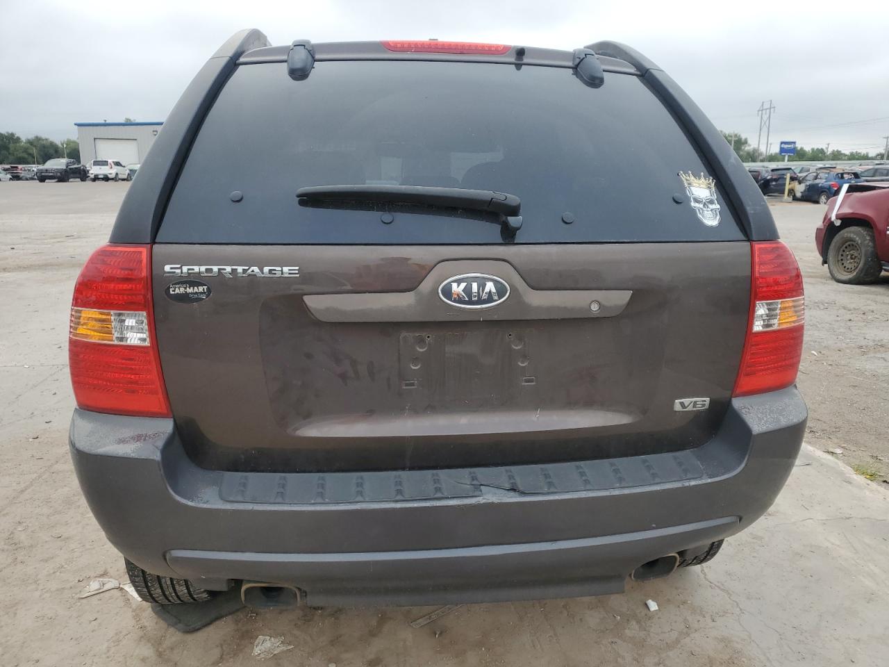 2006 Kia New Sportage Gray vin: KNDJF723267188717