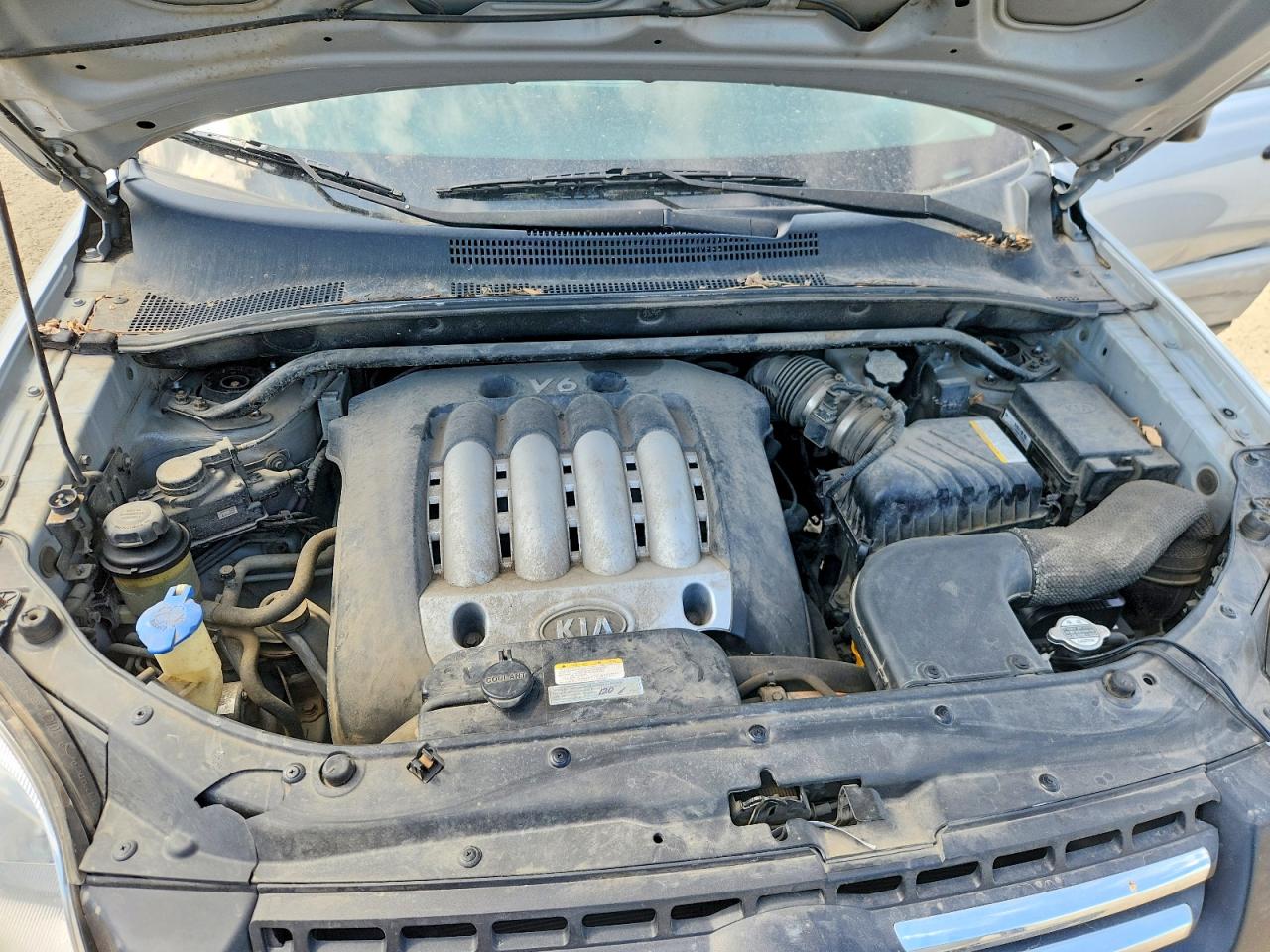 2006 Kia Sportage Lx Silver vin: KNDJF723267222316