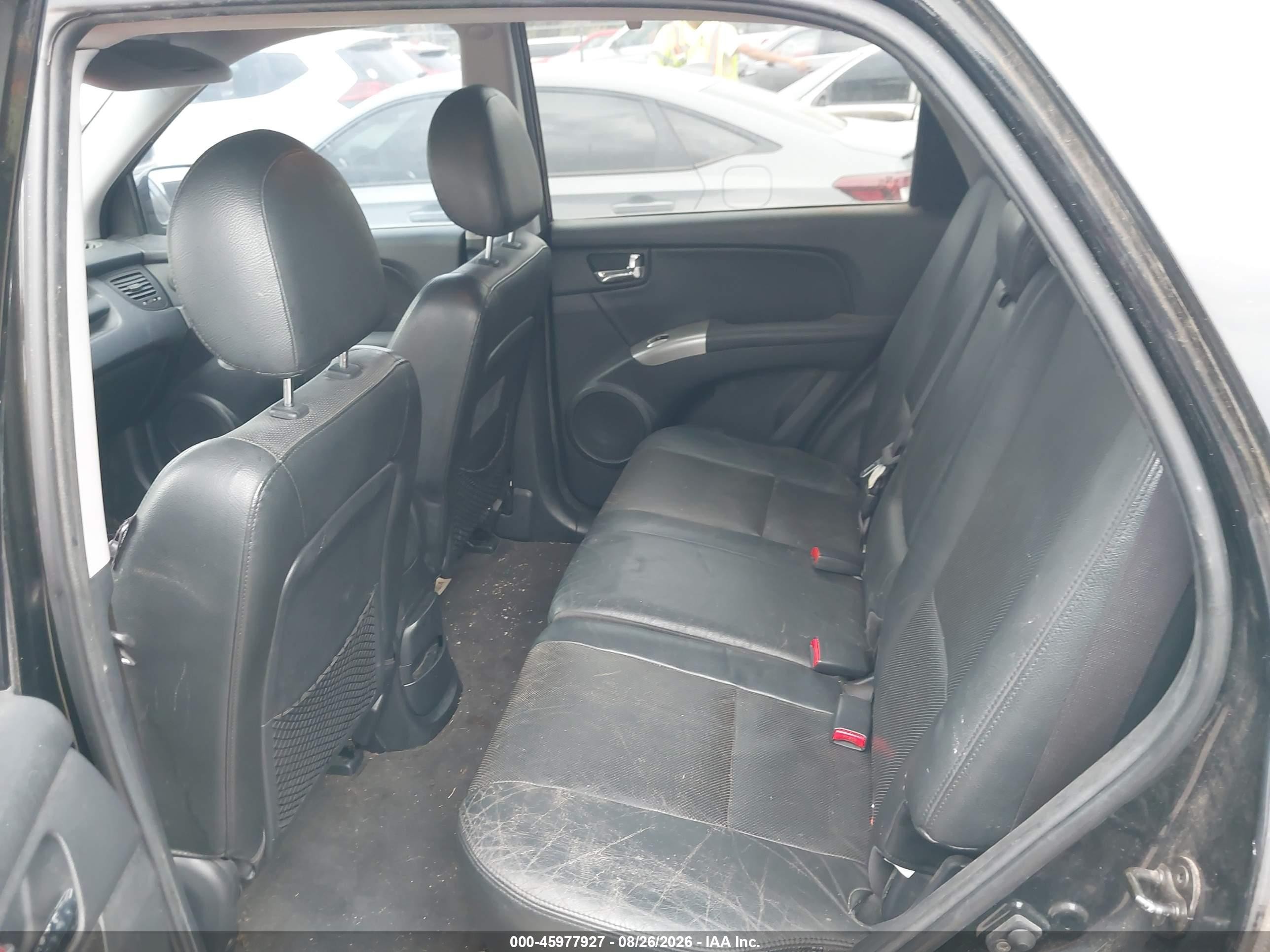 2007 Kia Sportage Ex V6 Black vin: KNDJF723277309005