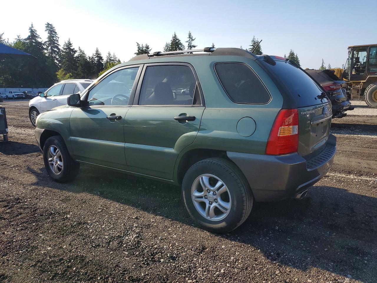2007 Kia Sportage Lx Green vin: KNDJF723277437017