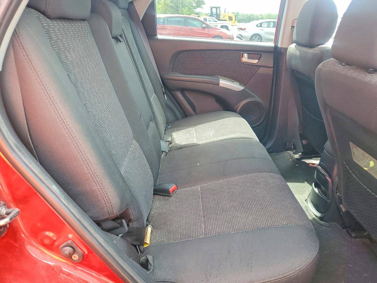 2007 Kia Sportage Lx Красный vin: KNDJF723277441889