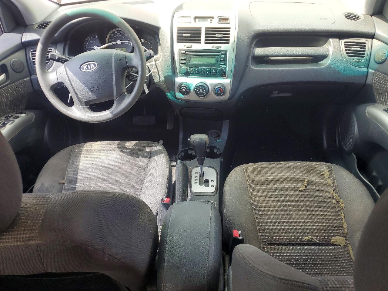 2007 Kia Sportage Lx Красный vin: KNDJF723277441889