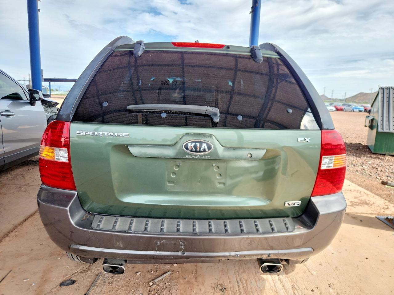 2005 Kia Sportage Lx Green vin: KNDJF723357101132