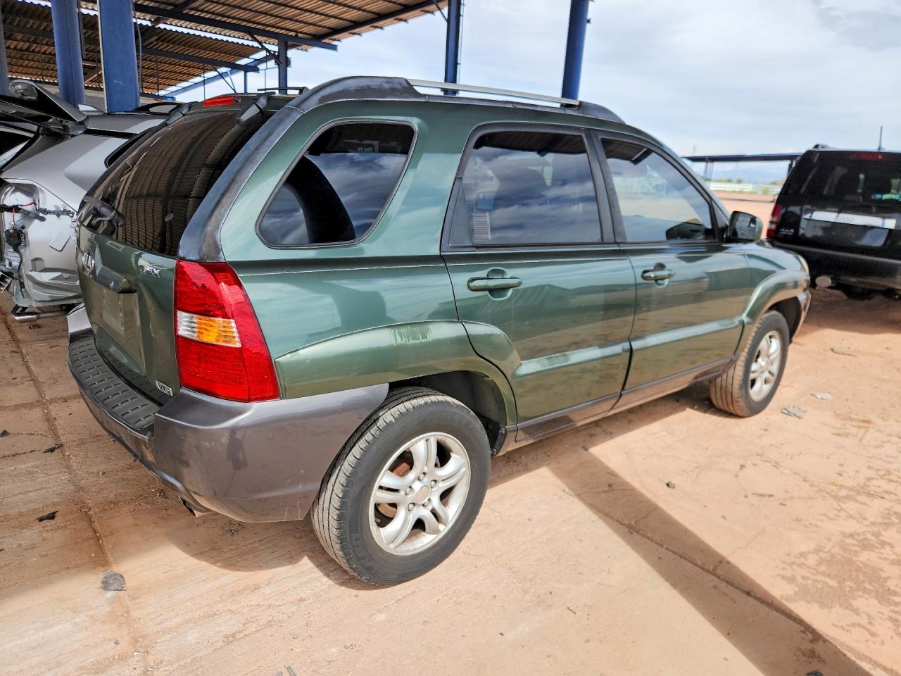 2005 Kia Sportage Lx Green vin: KNDJF723357101132