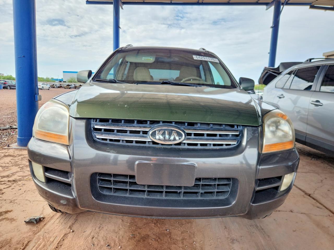 2005 Kia Sportage Lx Green vin: KNDJF723357101132
