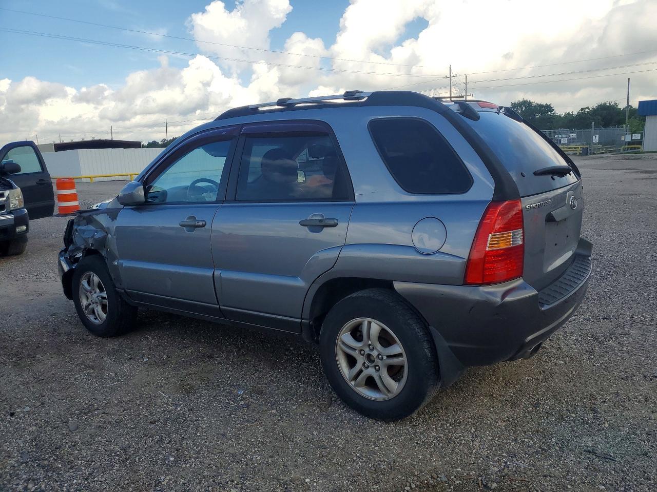 2005 Kia Sportage Lx Gray vin: KNDJF723357115208