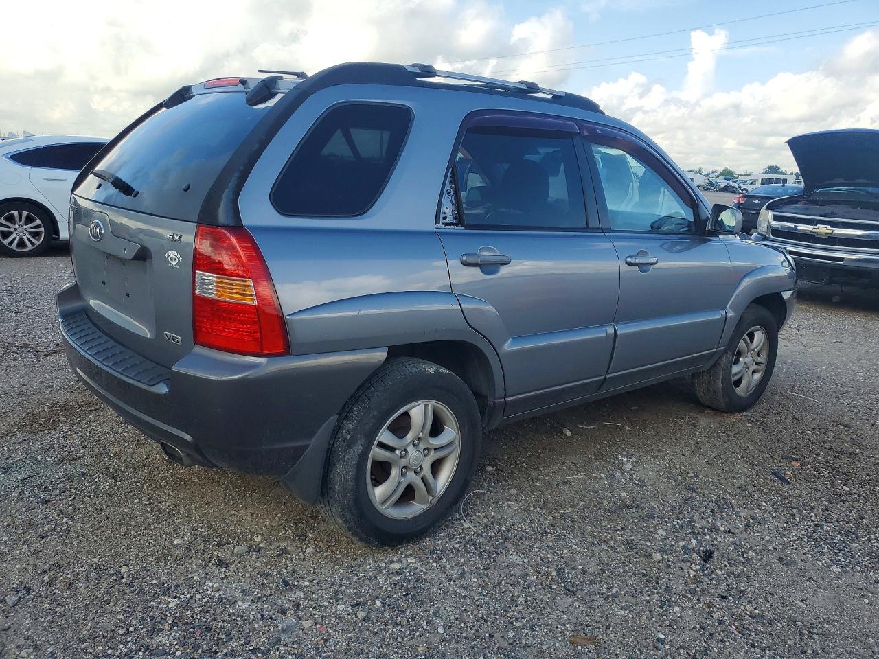 2005 Kia Sportage Lx Gray vin: KNDJF723357115208