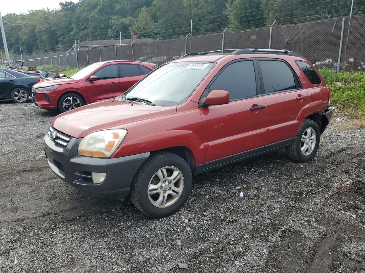 2006 Kia New Sportage Red vin: KNDJF723367196082