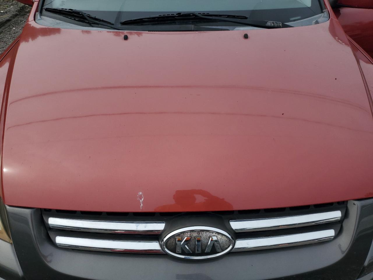 2006 Kia New Sportage Red vin: KNDJF723367196082
