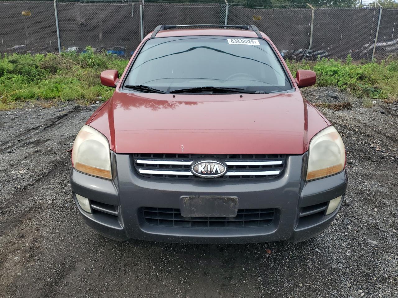 2006 Kia New Sportage Red vin: KNDJF723367196082