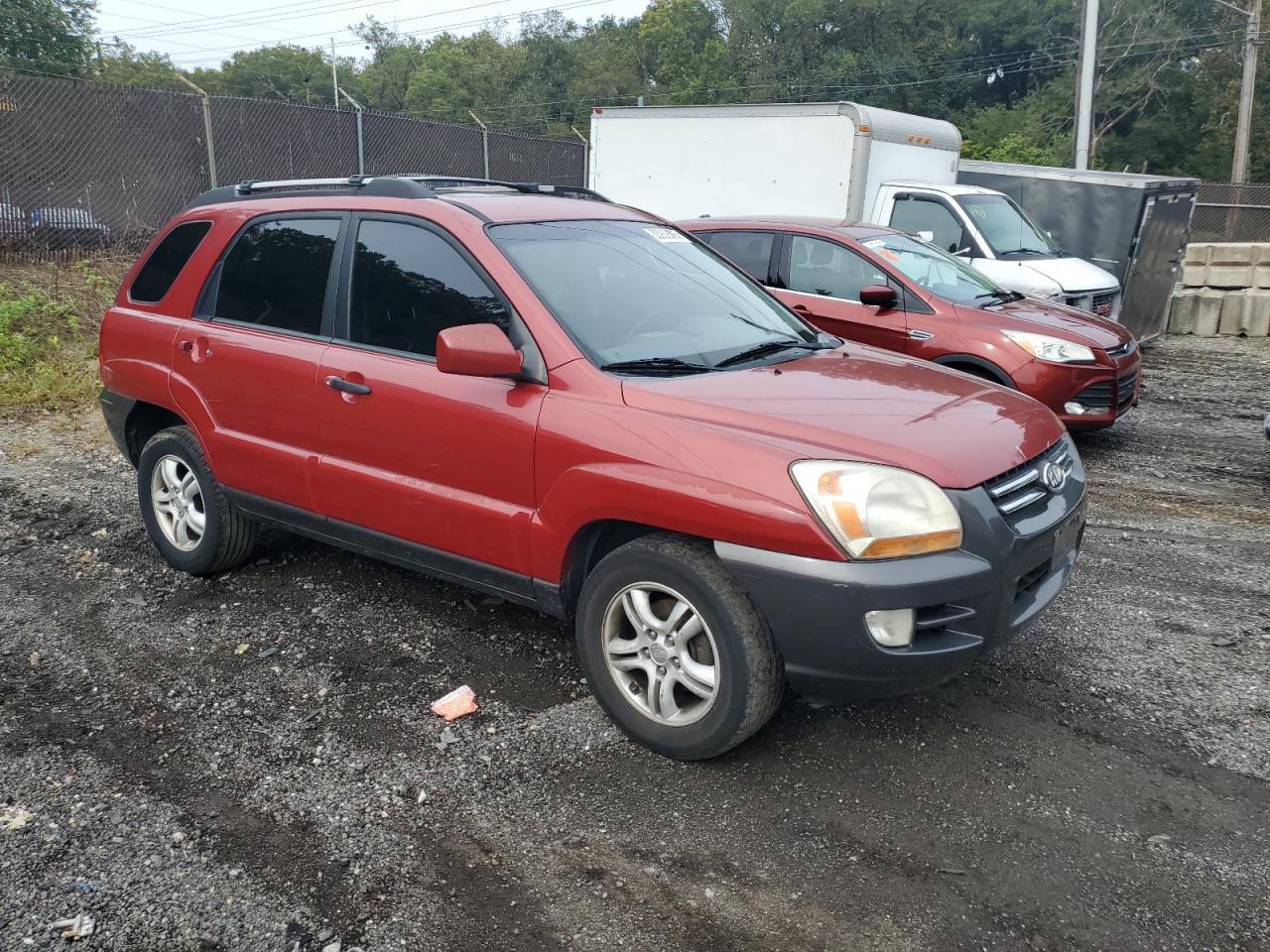 2006 Kia New Sportage Red vin: KNDJF723367196082