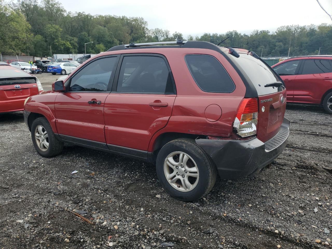 2006 Kia New Sportage Red vin: KNDJF723367196082