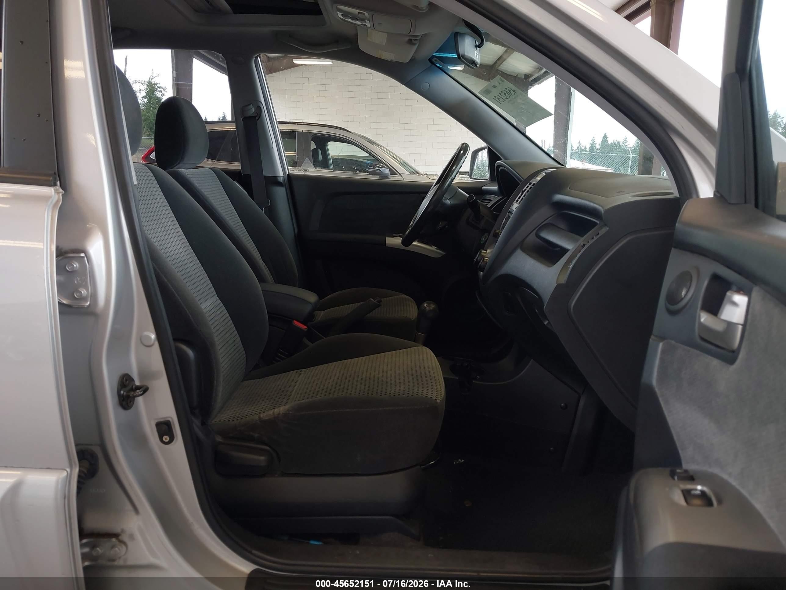 2006 Kia Sportage Ex V6/lx V6 Silver vin: KNDJF723367201782