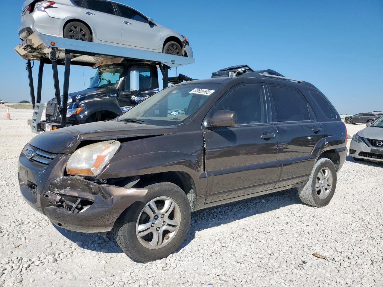 2006 Kia New Sportage Brown vin: KNDJF723367253168