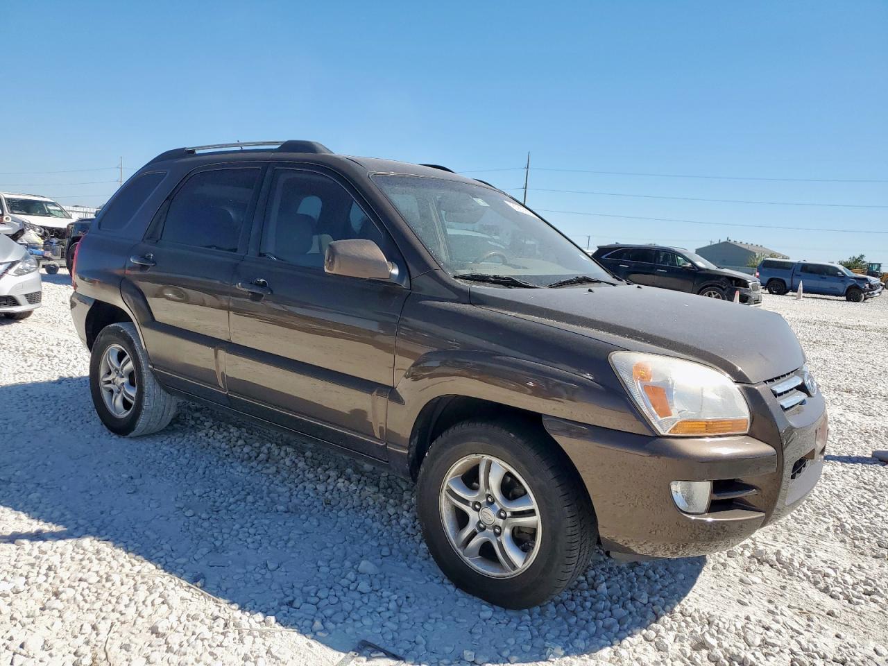 2006 Kia New Sportage Brown vin: KNDJF723367253168