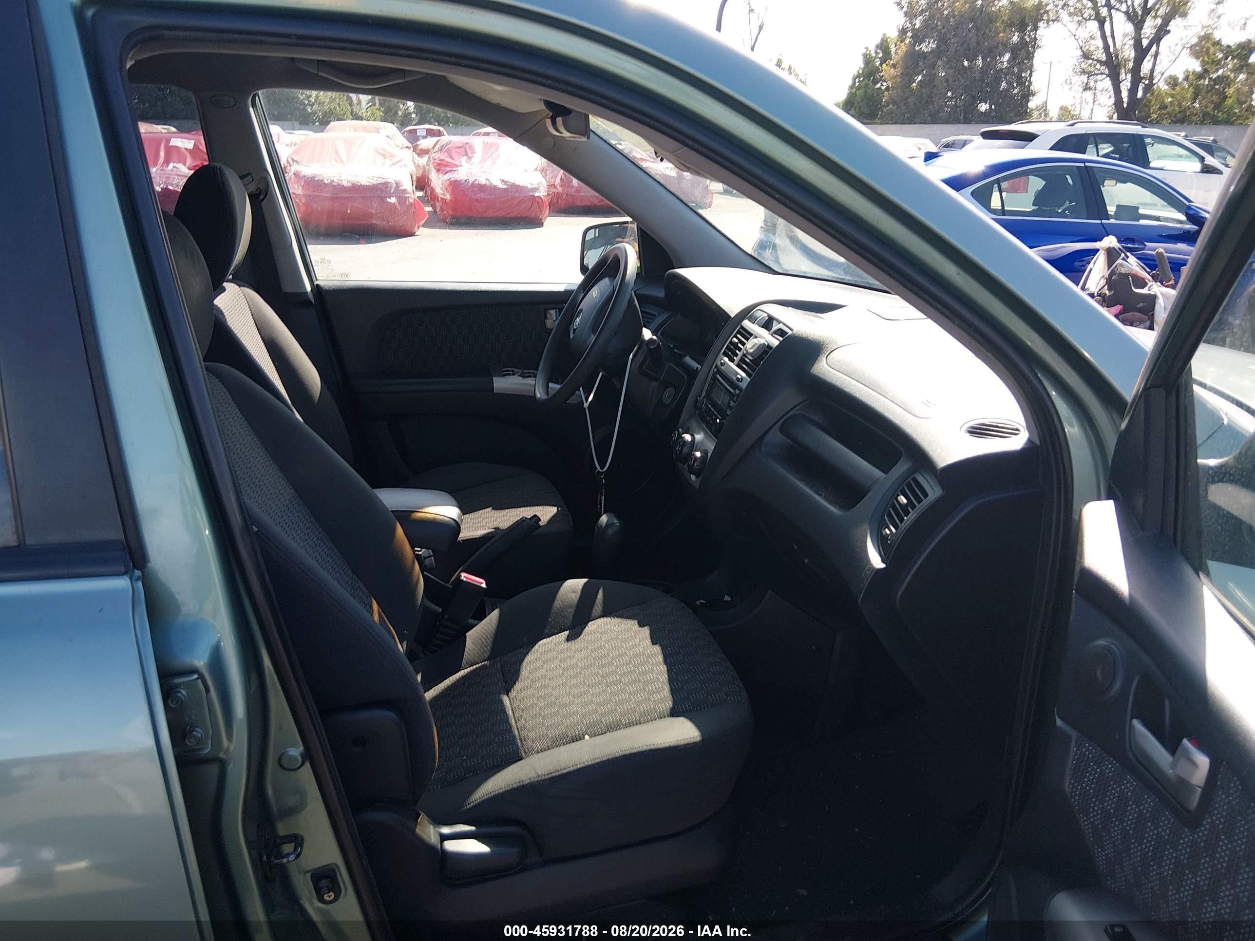 2006 Kia Sportage Ex V6/lx V6 Light Blue vin: KNDJF723367267524
