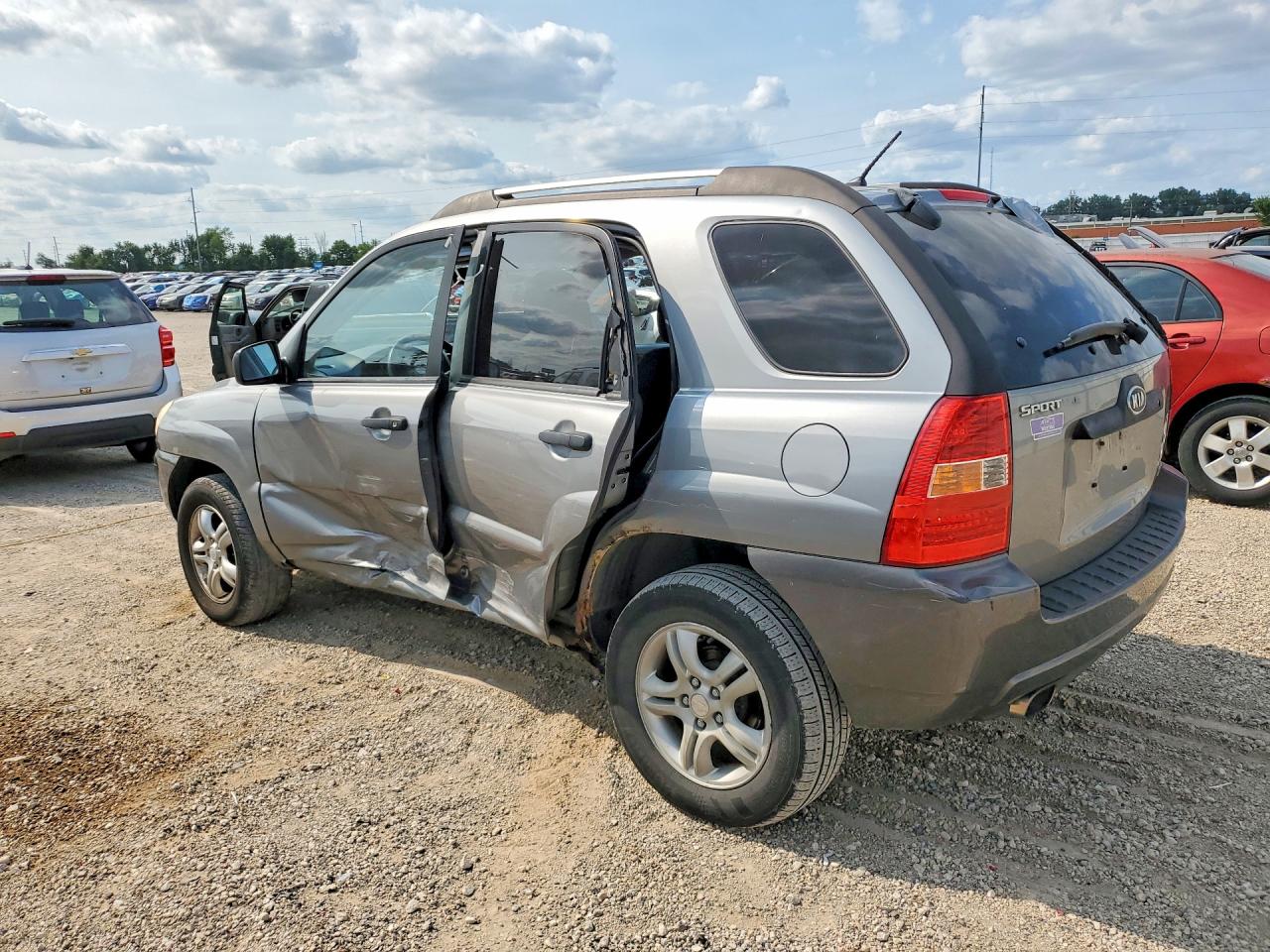 2006 Kia New Sportage Silver vin: KNDJF723367282394