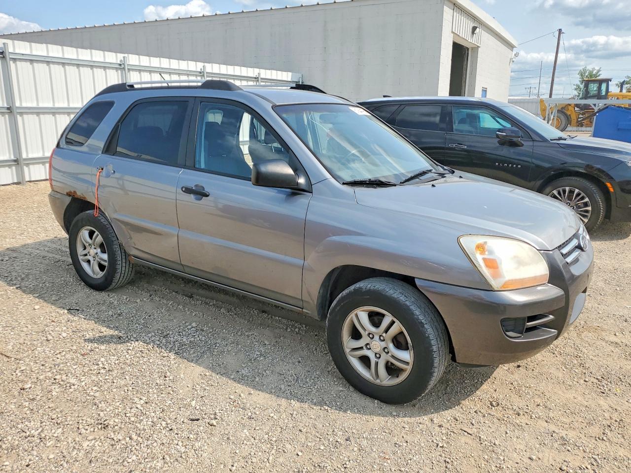 2006 Kia New Sportage Silver vin: KNDJF723367282394