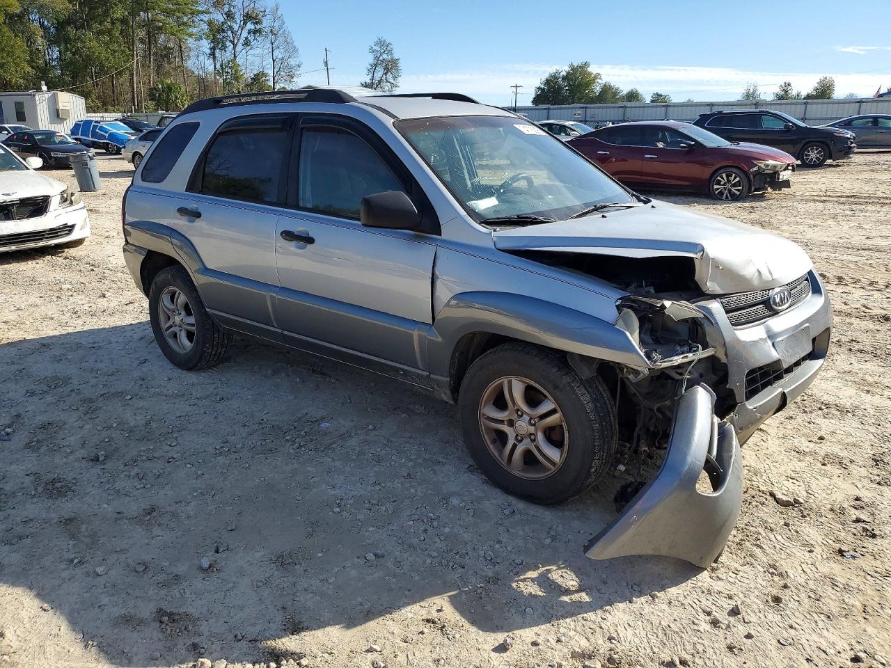 2006 Kia New Sportage Gray vin: KNDJF723367283643
