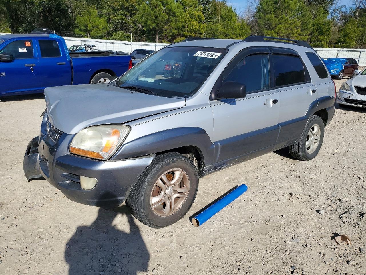 2006 Kia New Sportage Gray vin: KNDJF723367283643