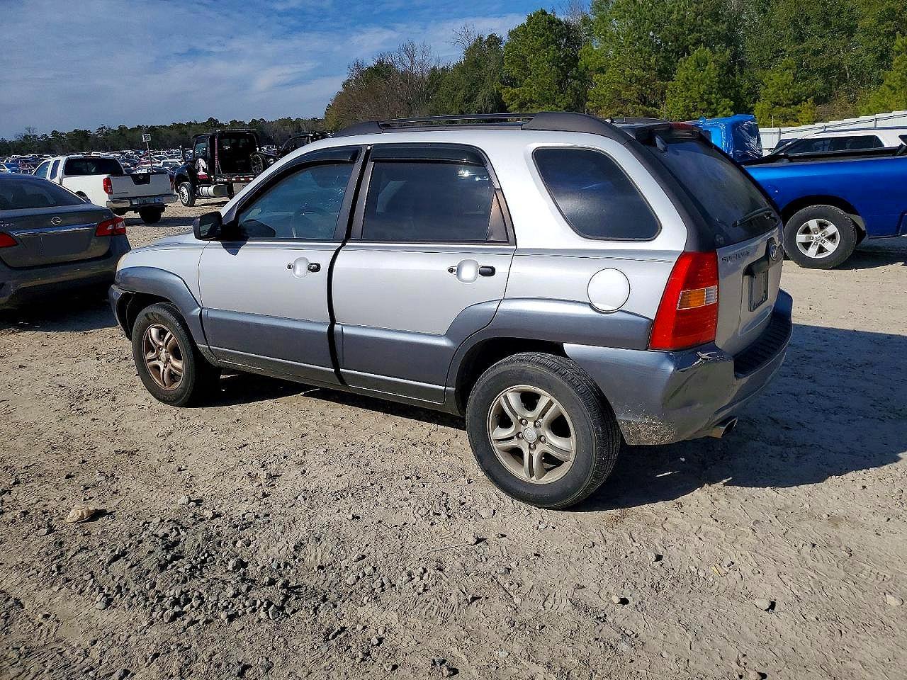 2006 Kia New Sportage Gray vin: KNDJF723367283643
