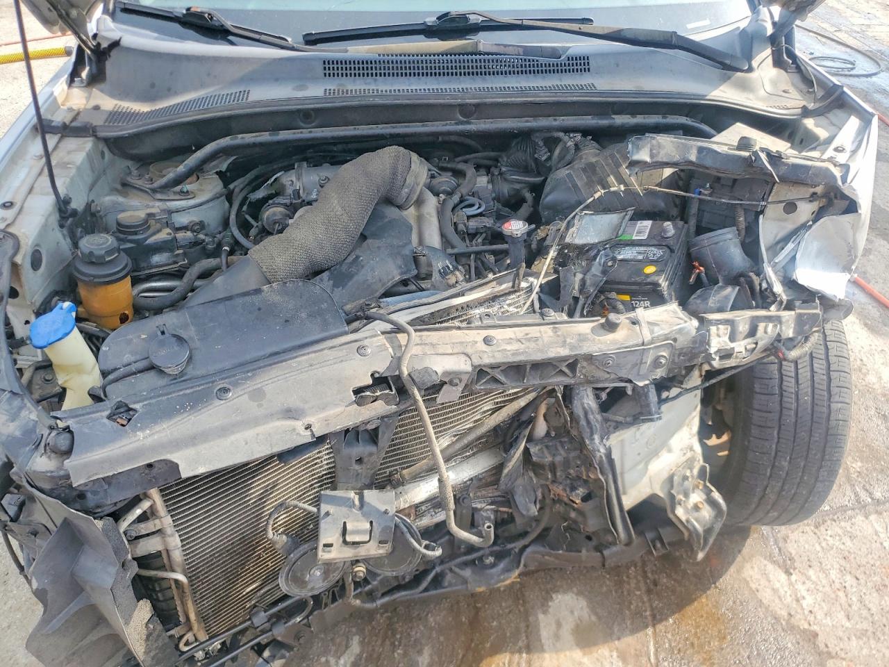 2007 Kia Sportage Lx Silver vin: KNDJF723377416922