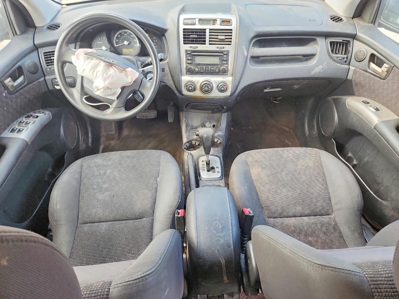 2007 Kia Sportage Lx Blue vin: KNDJF723377442162